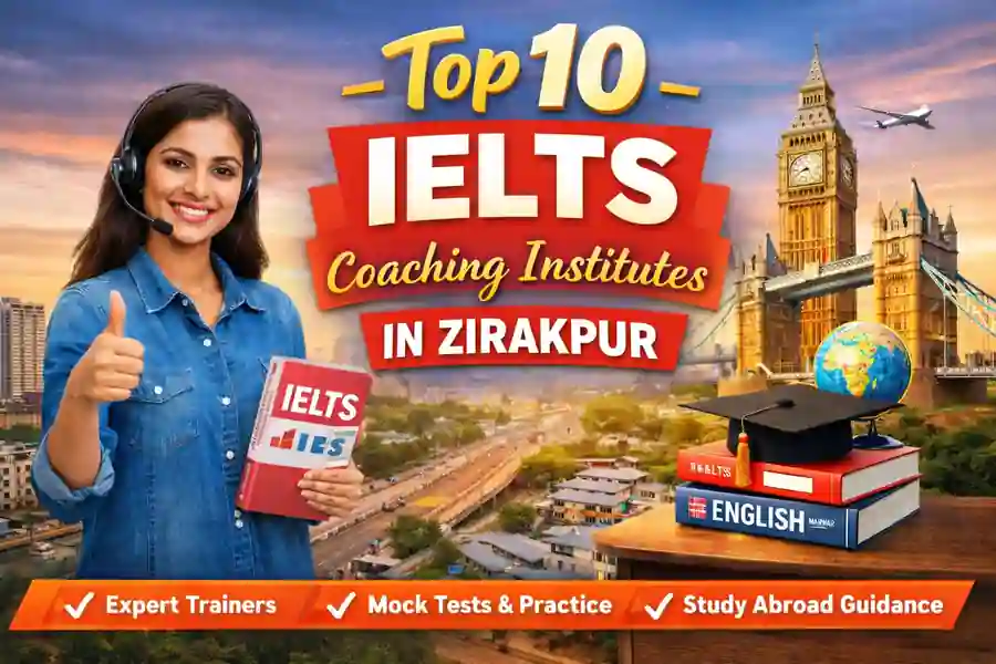 Top 10 IELTS Coaching Institutes in Zirakpur
